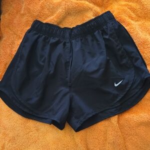 Nike Women's Navy Blue Athletic Shorts